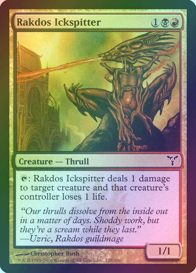 Rakdos Ickspitter (DIS) (128) / Foil