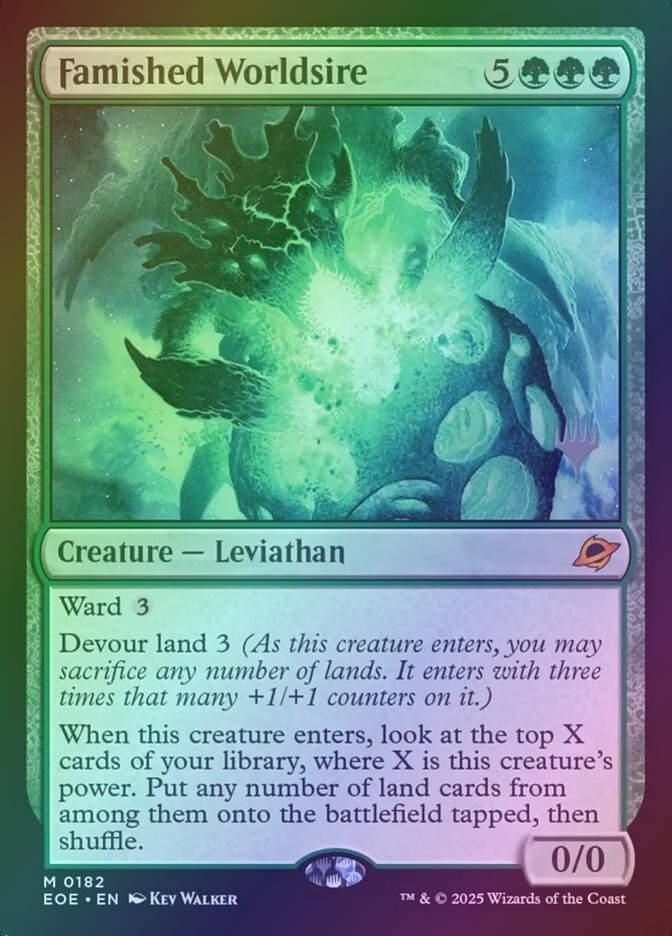 Famished Worldsire (PEOE) (182p) / Foil
