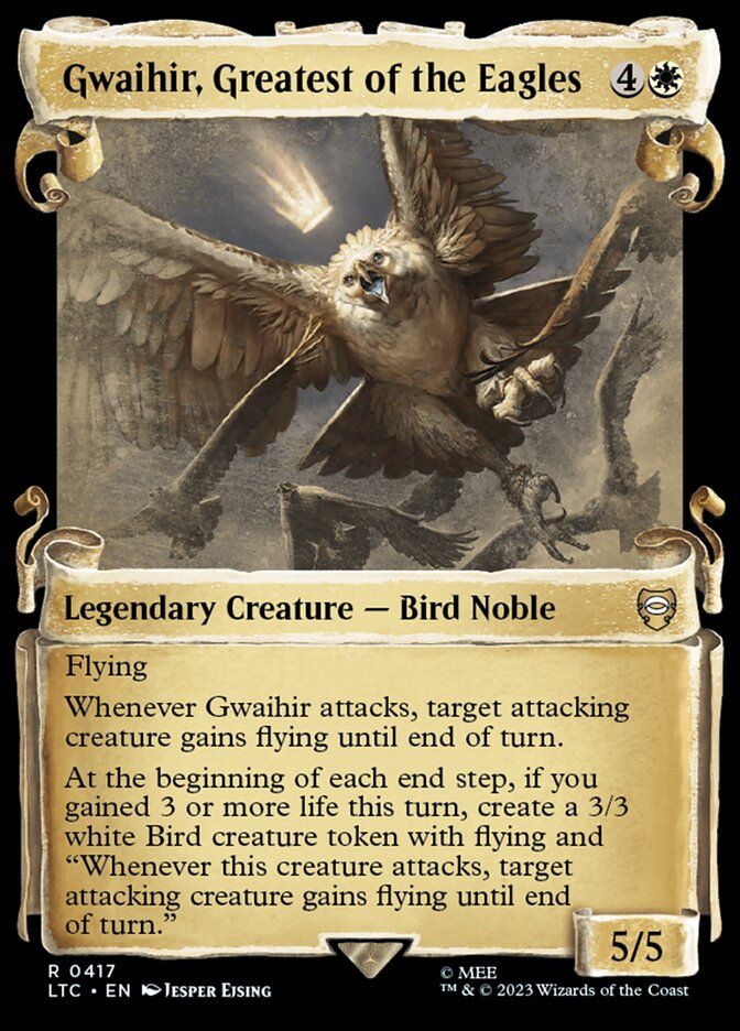 Gwaihir, Greatest of the Eagles (LTC) (417) / Showcase