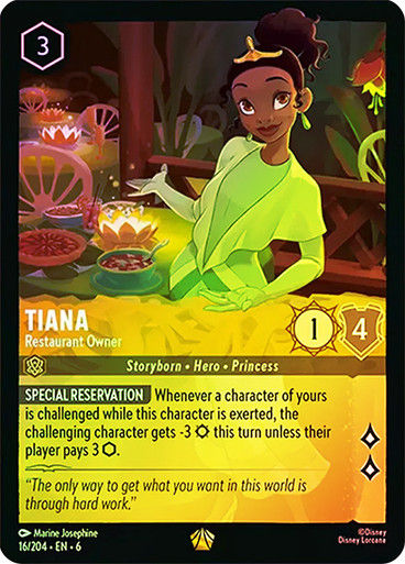 Tiana - Restaurant Owner (LOR_AZU) / Foil