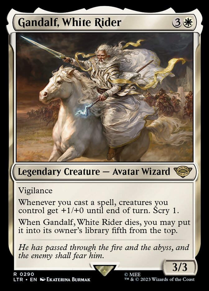 Gandalf, White Rider (LTR) (290)