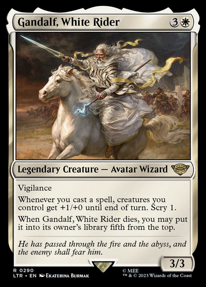 Gandalf, White Rider (LTR) (290)