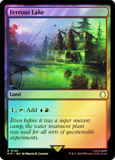 Ferrous Lake (pip) (148) / Foil