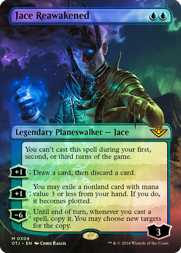 Jace Reawakened (otj) (306) / Foil Borderless