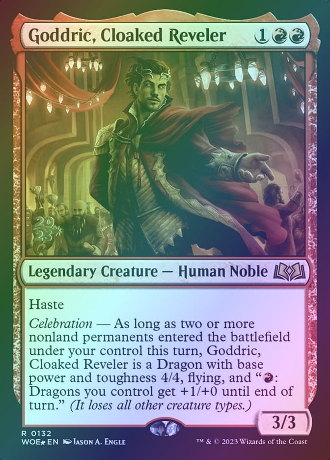 Goddric, Cloaked Reveler (PWOE) (132s) / Foil