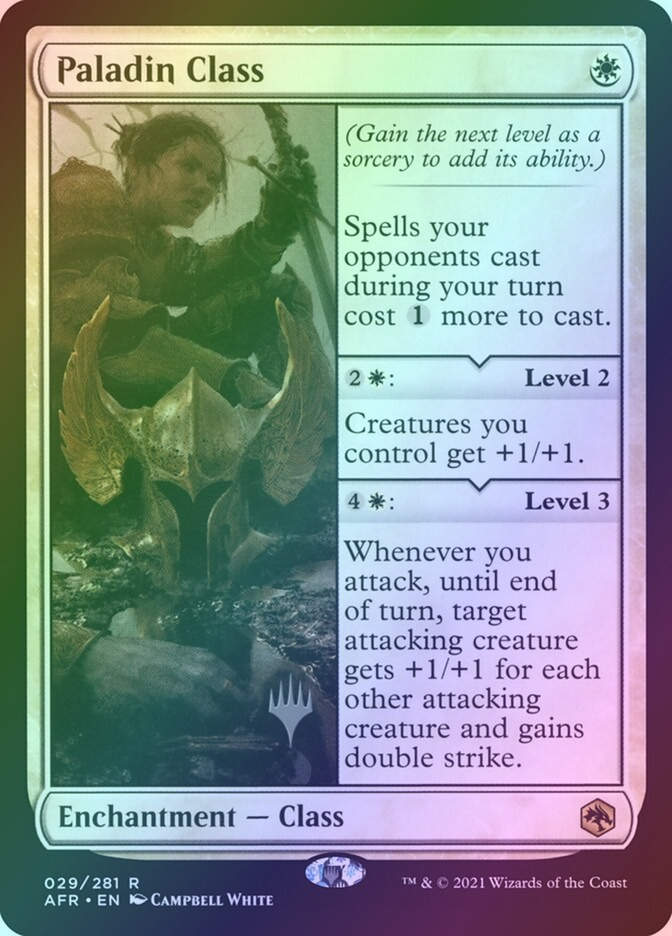 Paladin Class (PAFR) (29p) / Foil