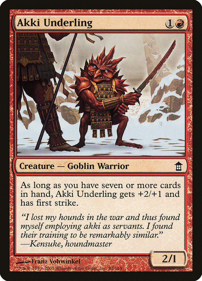 Akki Underling (sok)