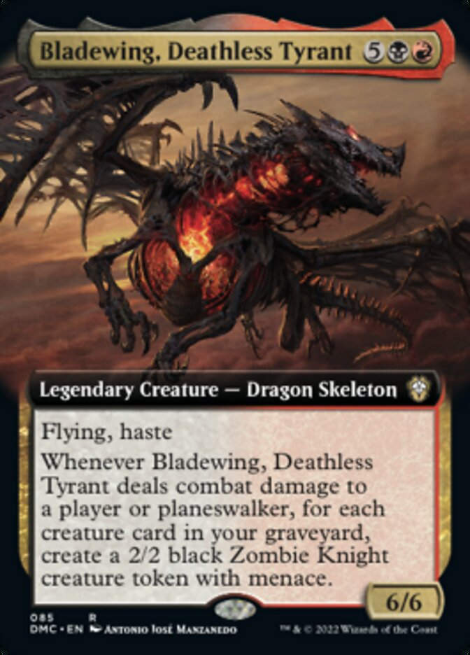 Bladewing, Deathless Tyrant (DMC) / Extended Art