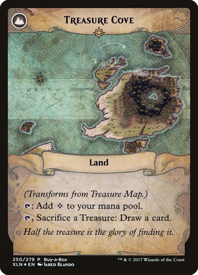 Treasure Map // Treasure Cove (PXTC) (250) / Foil — cara 2 de 2