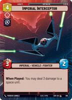 Imperial Interceptor (Hyperspace) (SOR_#396)