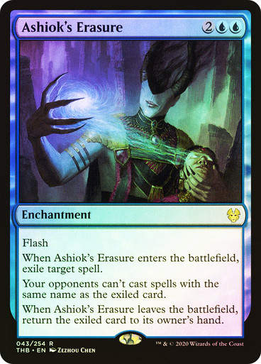 Ashiok's Erasure (THB) (43) / Foil