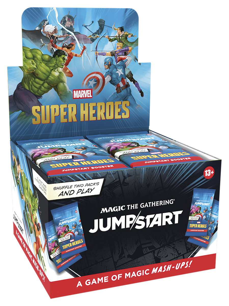 Marvel Super Heroes Jumpstart Booster Box — cara 2 de 2