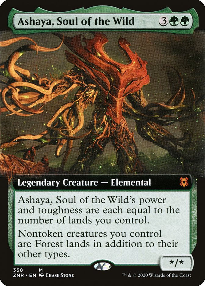 Ashaya, Soul of the Wild (ZNR) (358) / Extended Art