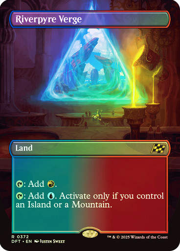 Riverpyre Verge (DFT) (372) / Foil / Borderless
