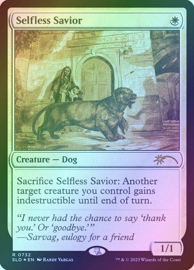 Selfless Savior (SLD) (732) / Foil
