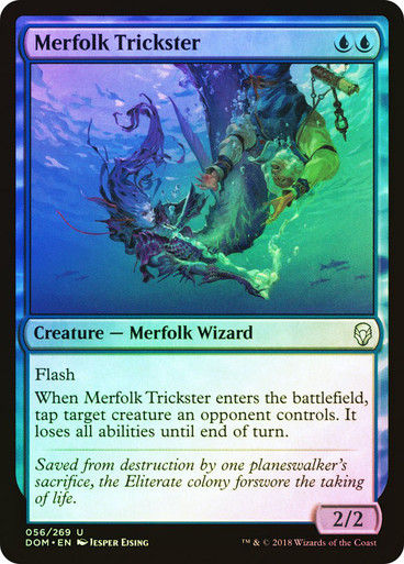 Merfolk Trickster (DOM) (56) / Foil