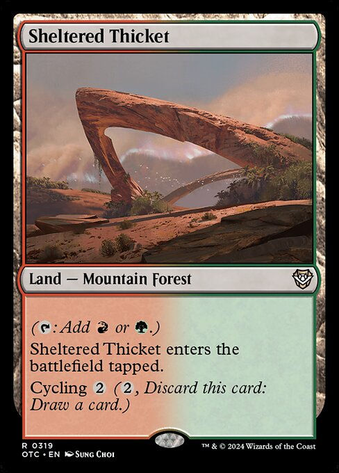 Sheltered Thicket (otc) (319)