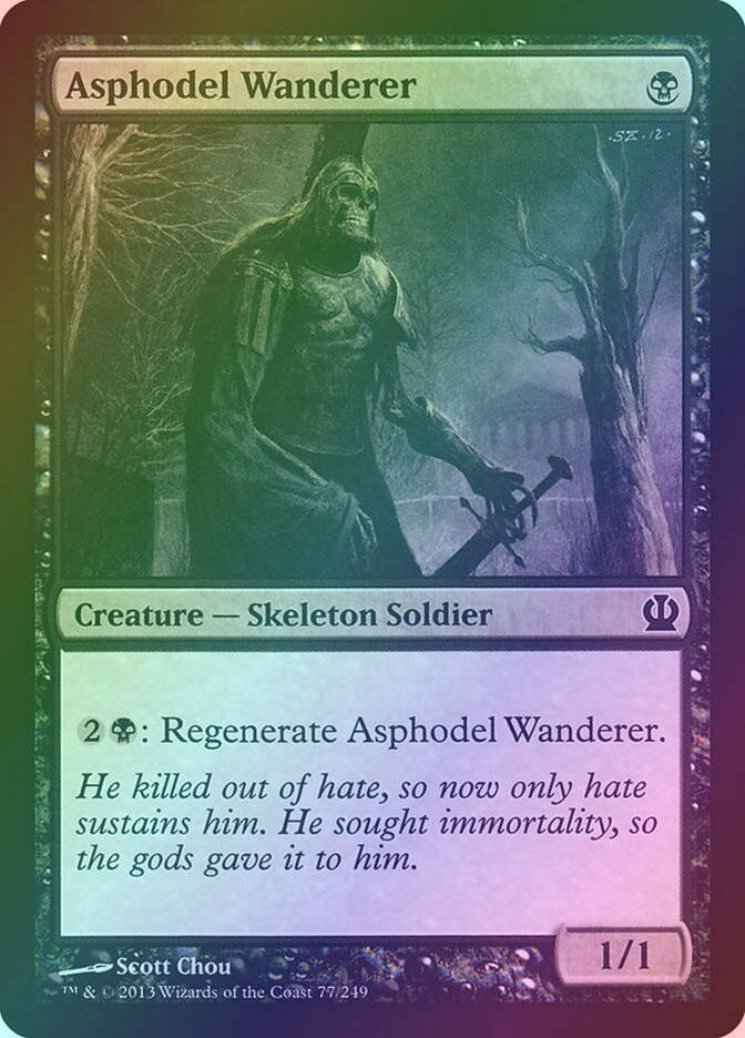 Asphodel Wanderer (THS) (77) / Foil