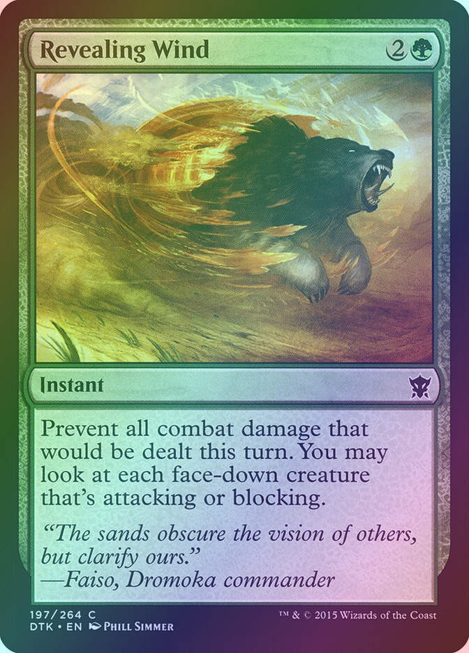 Revealing Wind (DTK) (197) / Foil