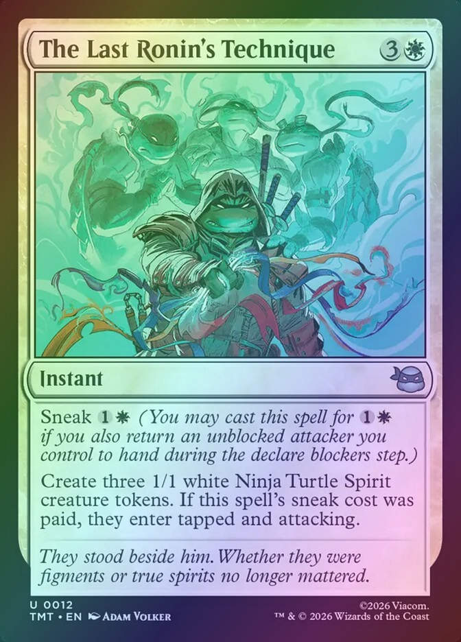 The Last Ronin's Technique (TMT) (12) / Foil