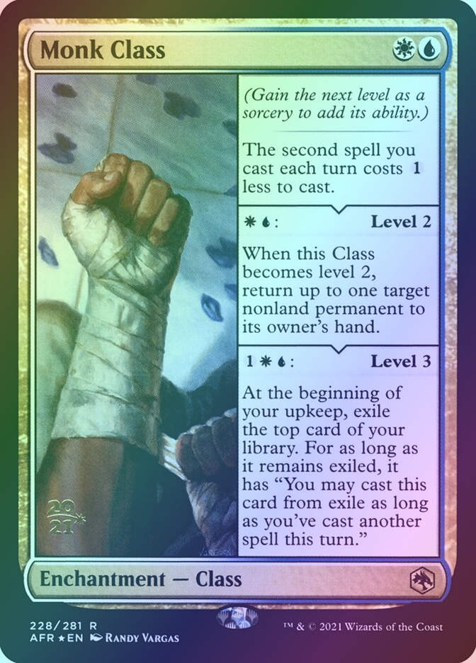 Monk Class (PAFR) (228s) / Foil