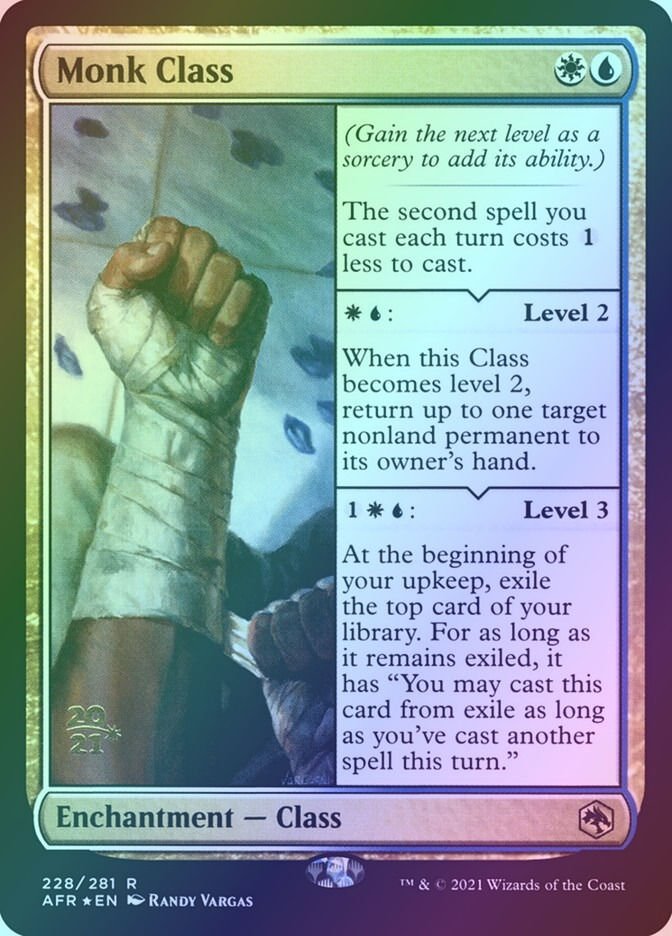 Monk Class (PAFR) (228s) / Foil