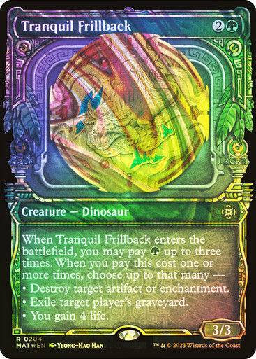 Tranquil Frillback (MAT) / Halo Foil