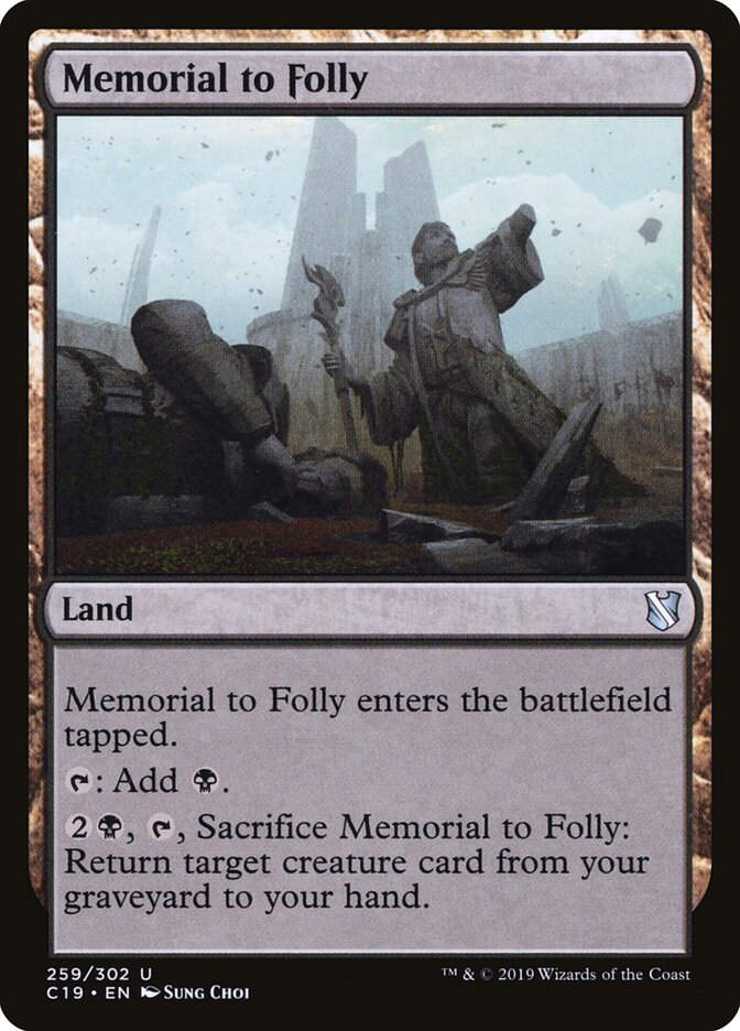 Memorial to Folly (C19) (259)
