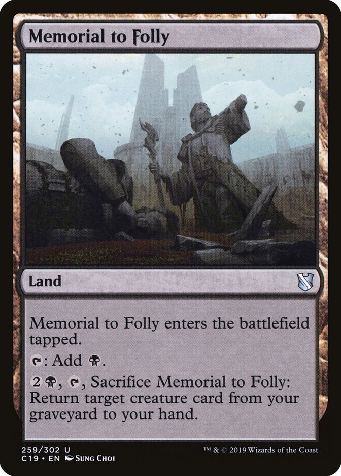 Memorial to Folly (C19) (259)