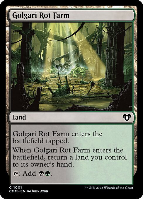 Golgari Rot Farm (cmm) (Commander Deck)