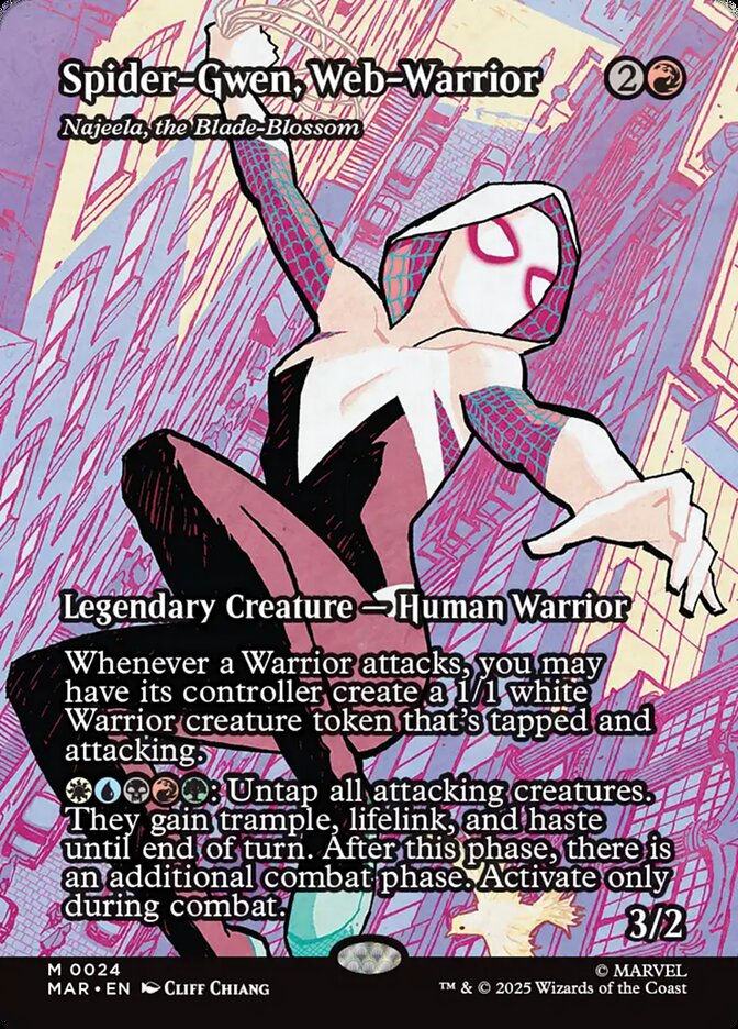 Najeela, the Blade-Blossom (MAR) (24) / Borderless