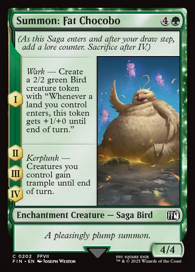 Summon: Fat Chocobo (FIN) (202)