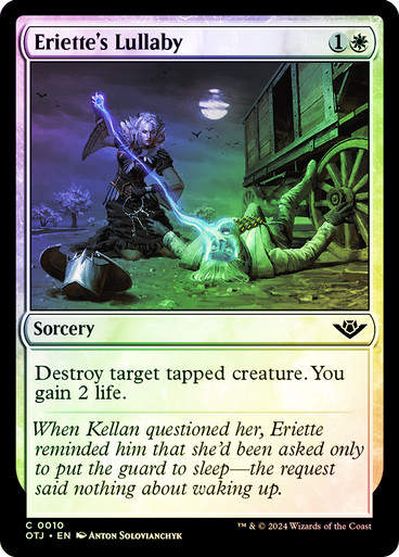 Eriette's Lullaby (otj) (10) / Foil