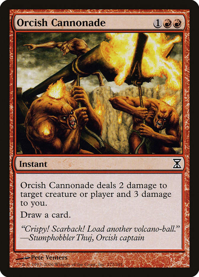 Orcish Cannonade (TSP) (172)