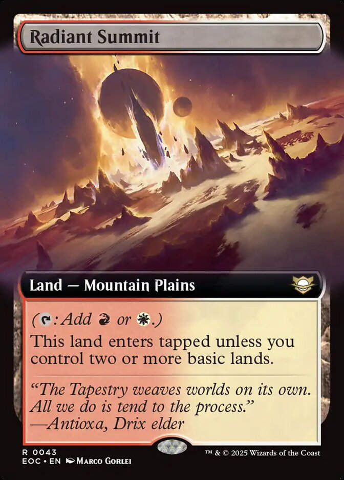 Radiant Summit (EOC) (43) / Extended Art