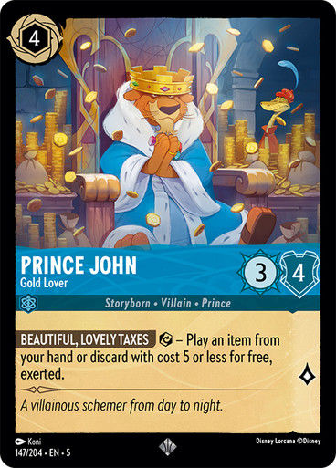 Prince John - Gold Lover (LOR_SHS)