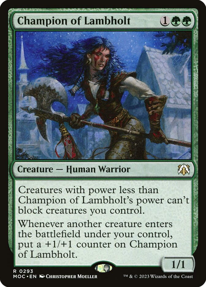 Champion of Lambholt (MOC) (293)
