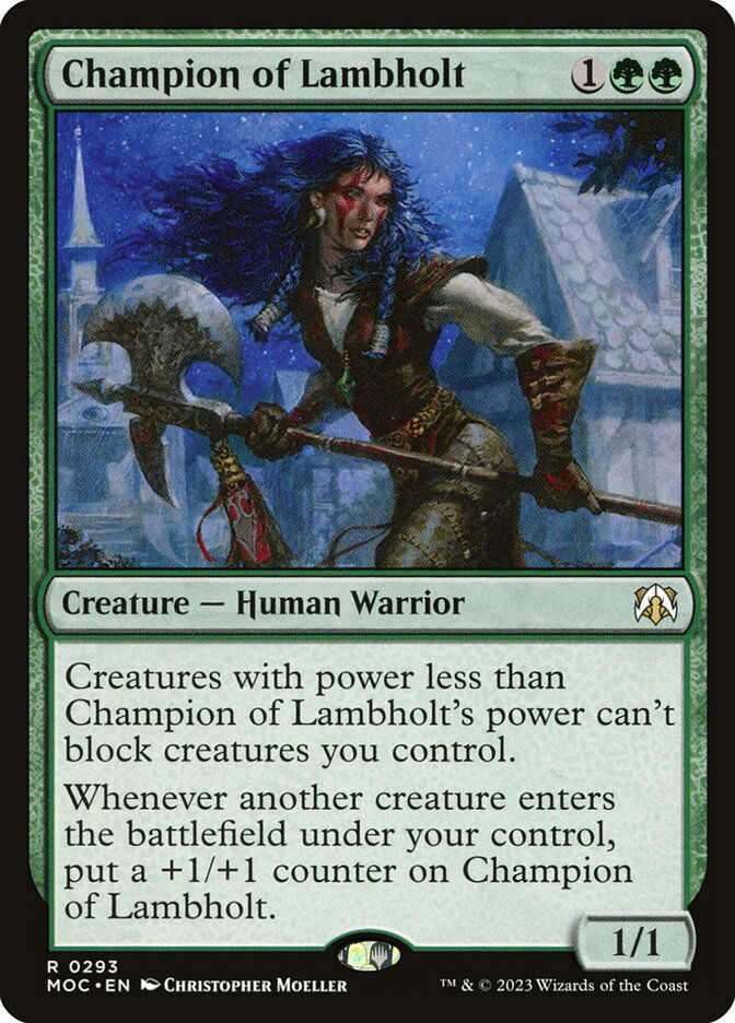 Champion of Lambholt (MOC) (293)