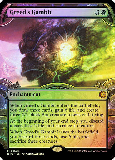 Greed's Gambit (BIG) (38) / Showcase / Foil