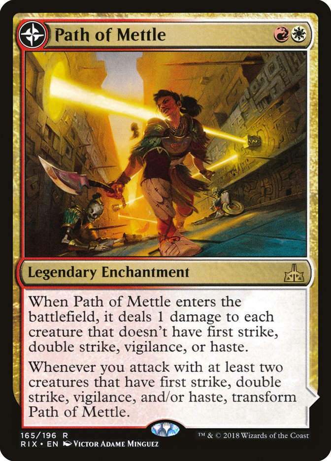 Path of Mettle // Metzali, Tower of Triumph (RIX) (165)