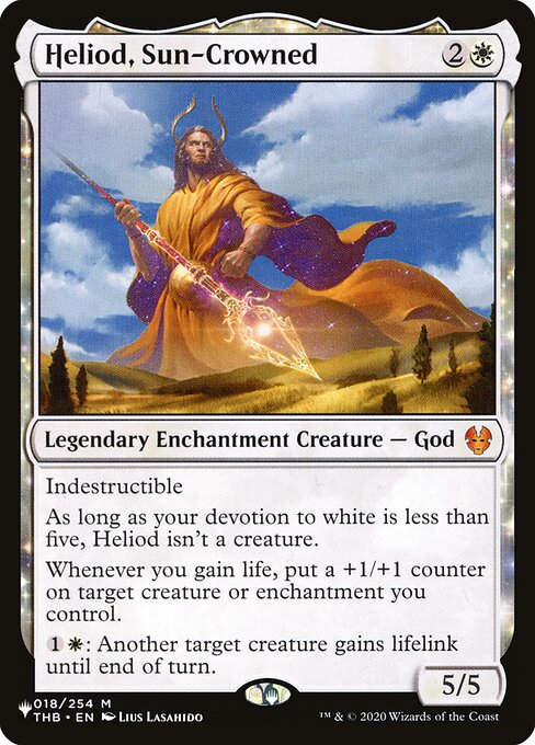 Heliod, Sun-Crowned (PLST) (THB-18)