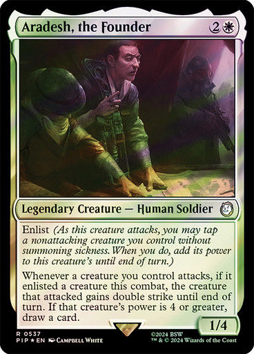 Aradesh, the Founder (pip) (537) / Surge Foil