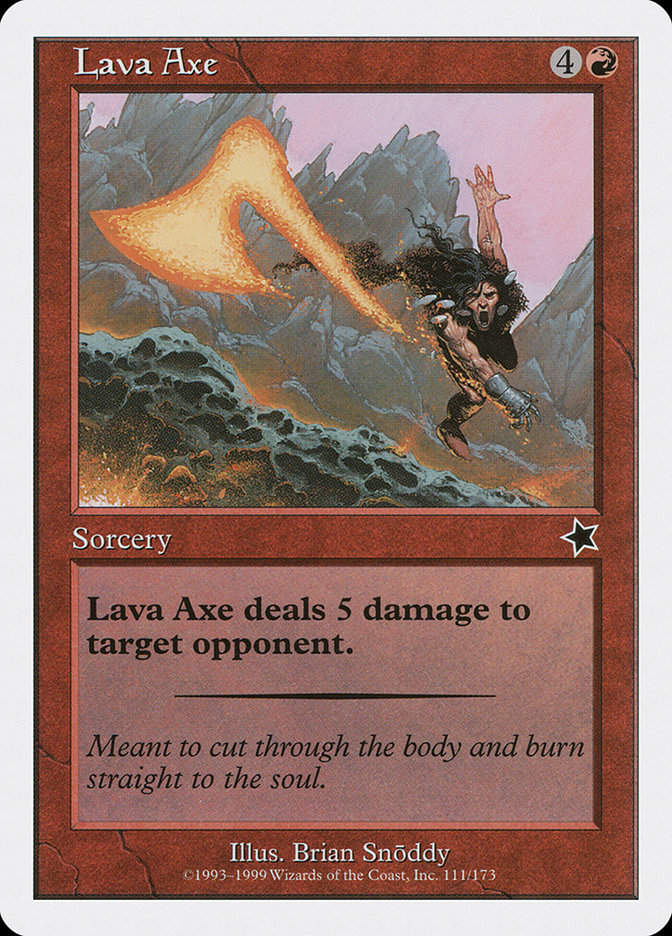 Lava Axe (S99) (111)