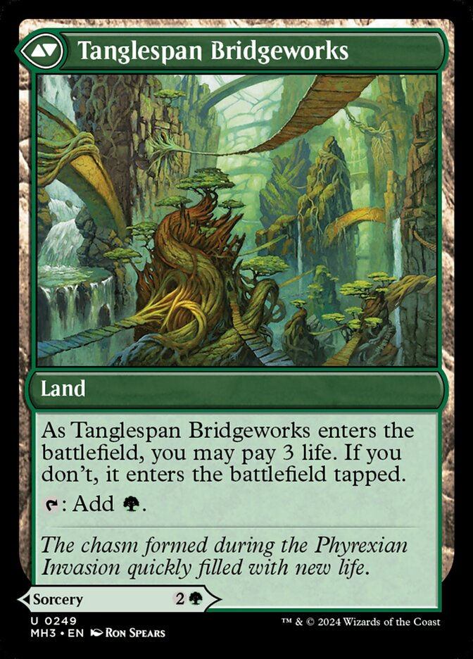 Bridgeworks Battle // Tanglespan Bridgeworks (MH3) (249) — cara 2 de 2