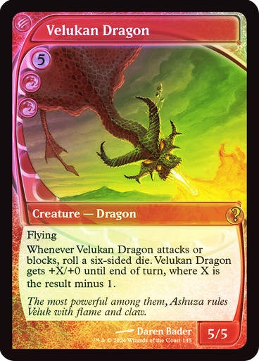 Velukan Dragon (MB2) (145) / Foil
