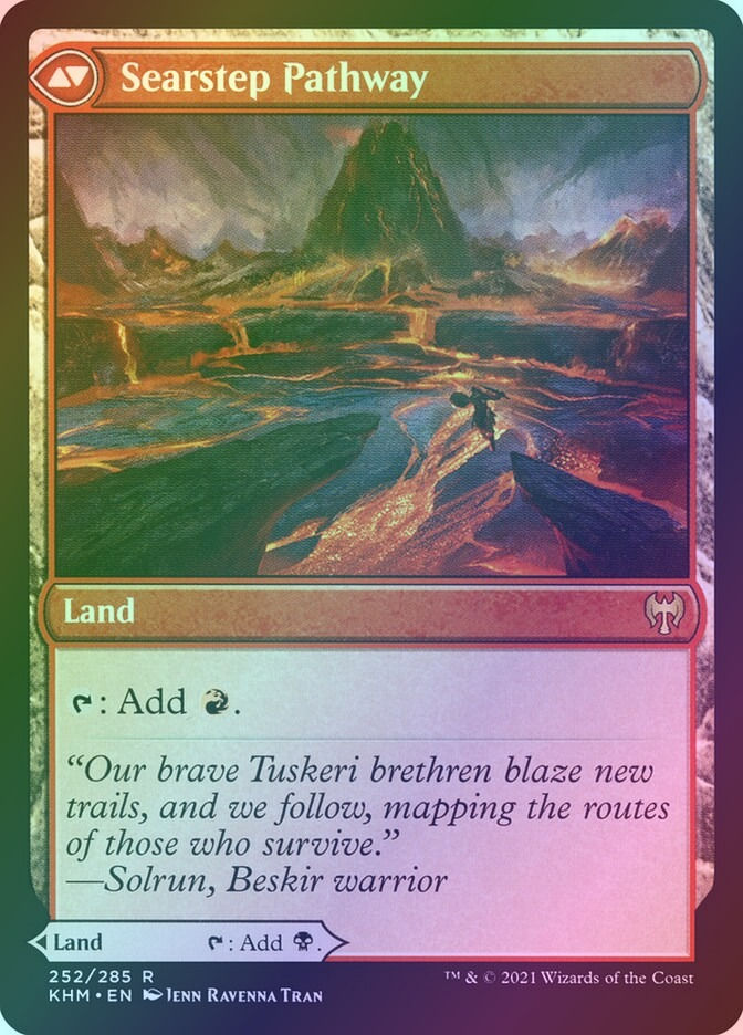 Blightstep Pathway // Searstep Pathway (KHM) (252) / Foil — cara 2 de 2