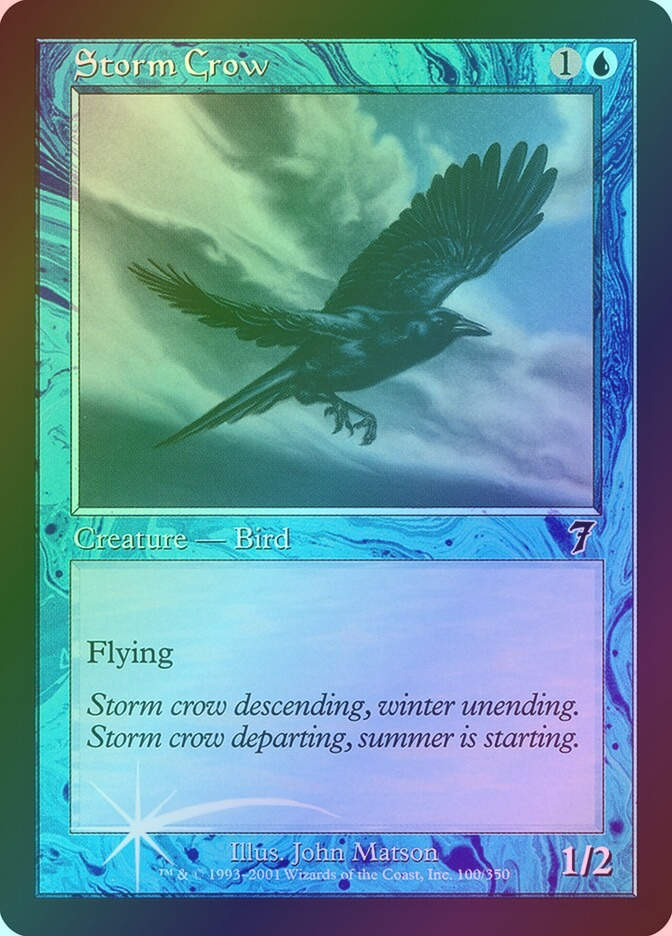 Storm Crow (7ED) (100★) / Foil