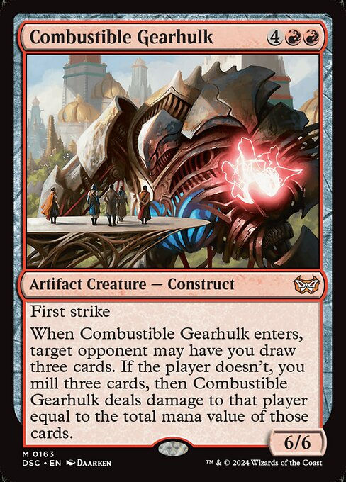 Combustible Gearhulk (DSC) (163)