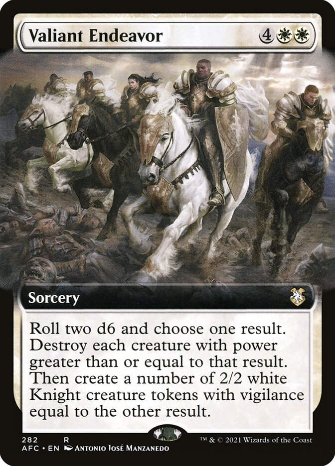 Valiant Endeavor (AFC) (282) / Extended Art