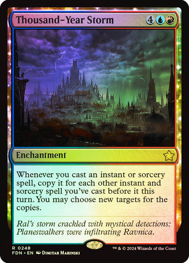 Thousand-Year Storm (FDN) (248) / Foil